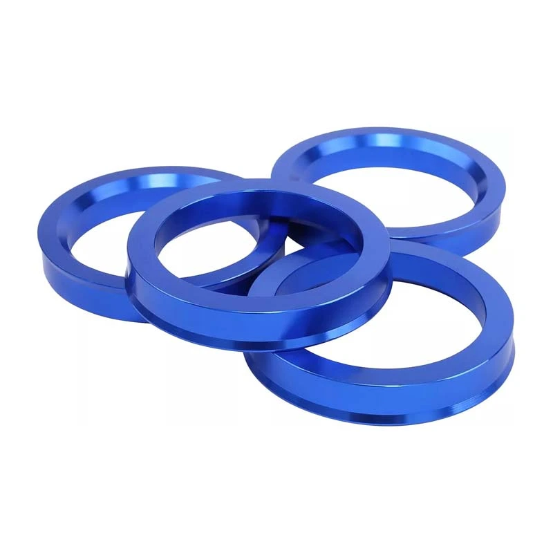 Quali sono i vantaggi dell'utilizzo di un anello centrico con mozzo in lega di alluminio blu per il tuo veicolo